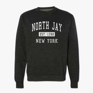 North Jay New York Classic Established Crewneck Sweatshirt