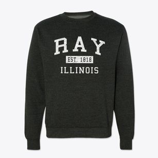 Ray Illinois Classic Established Crewneck Sweatshirt