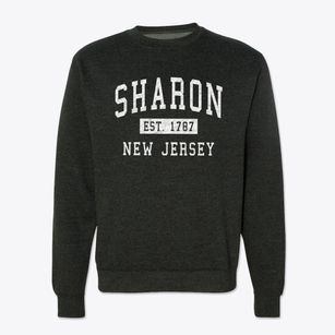 Sharon New Jersey Classic Established Crewneck Sweatshirt