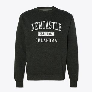 Newcastle Oklahoma Classic Established Crewneck Sweatshirt