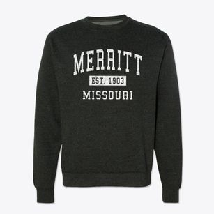 Merritt Missouri Classic Established Crewneck Sweatshirt
