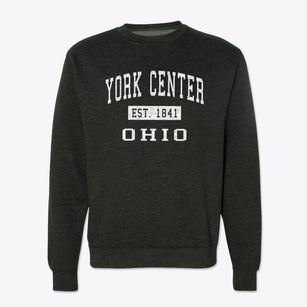 York Center Ohio Classic Established Crewneck Sweatshirt