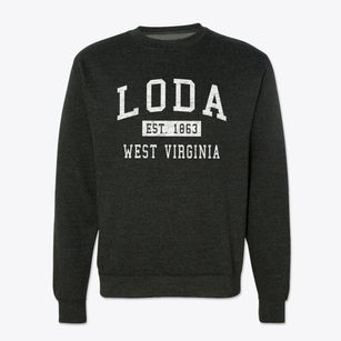 Loda West Virginia Classic Established Crewneck Sweatshirt