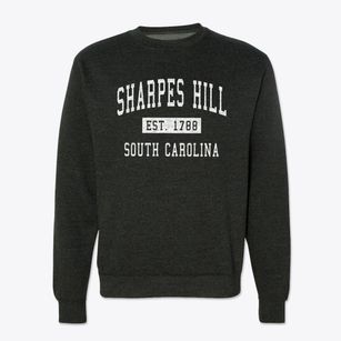 Sharpes Hill South Carolina Classic Established Crewneck Sweatshirt