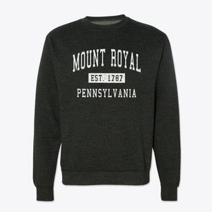 Mount Royal Pennsylvania Classic Established Crewneck Sweatshirt