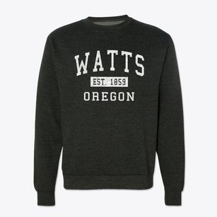 Watts Oregon Classic Established Crewneck Sweatshirt