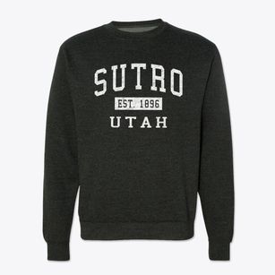 Sutro Utah Classic Established Crewneck Sweatshirt