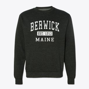 Berwick Maine Classic Established Crewneck Sweatshirt