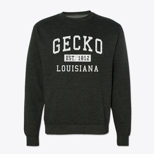 Gecko Louisiana Classic Established Crewneck Sweatshirt