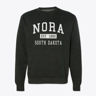 Nora South Dakota Classic Established Crewneck Sweatshirt