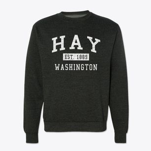 Hay Washington Classic Established Crewneck Sweatshirt