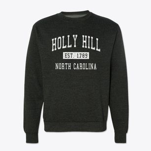 Holly Hill North Carolina Classic Established Crewneck Sweatshirt