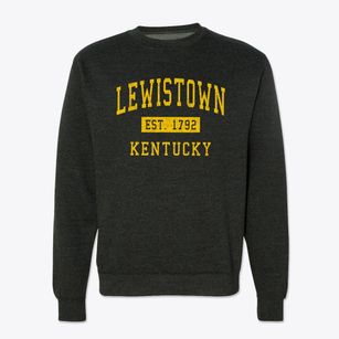 Lewistown Kentucky Classic Established Crewneck Sweatshirt