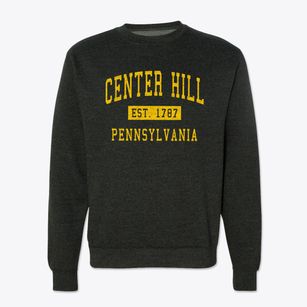 Center Hill Pennsylvania Classic Established Crewneck Sweatshirt