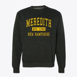 Meredith New Hampshire Classic Established Crewneck Sweatshirt