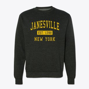 Janesville New York Classic Established Crewneck Sweatshirt