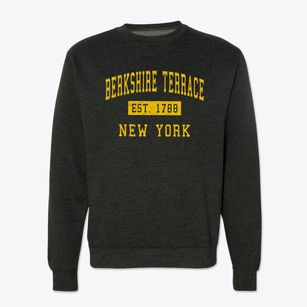 Berkshire Terrace New York Classic Established Crewneck Sweatshirt