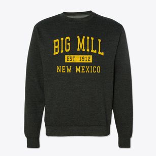 Big Mill New Mexico Classic Established Crewneck Sweatshirt