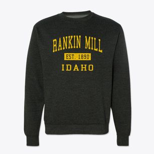 Rankin Mill Idaho Classic Established Crewneck Sweatshirt