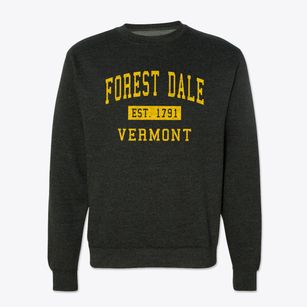 Forest Dale Vermont Classic Established Crewneck Sweatshirt