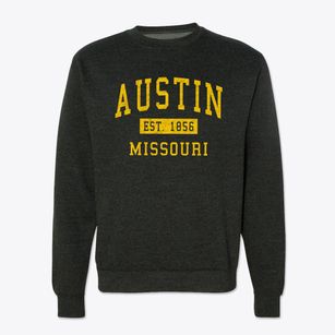 Austin Missouri Classic Established Crewneck Sweatshirt