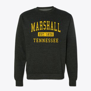 Marshall Tennessee Classic Established Crewneck Sweatshirt