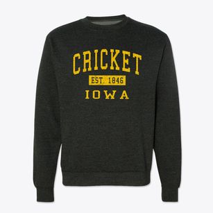 Cricket Iowa Classic Established Crewneck Sweatshirt