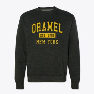 Oramel New York Classic Established Crewneck Sweatshirt
