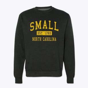 Small North Carolina Classic Established Crewneck Sweatshirt