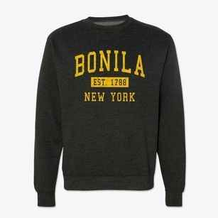 Bonila New York Classic Established Crewneck Sweatshirt