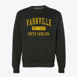 Varnville South Carolina Classic Established Crewneck Sweatshirt