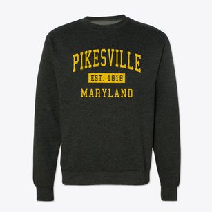 Pikesville Maryland Classic Established Crewneck Sweatshirt