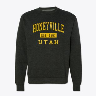 Honeyville Utah Classic Established Crewneck Sweatshirt
