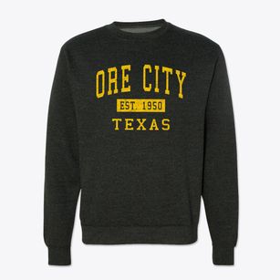 Ore City Texas Classic Established Crewneck Sweatshirt