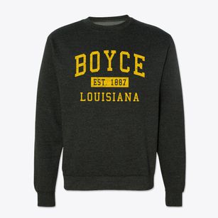 Boyce Louisiana Classic Established Crewneck Sweatshirt