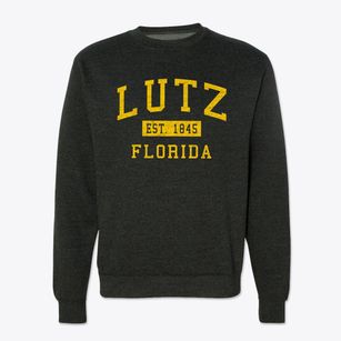 Lutz Florida Classic Established Crewneck Sweatshirt