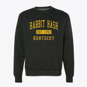 Rabbit Hash Kentucky Classic Established Crewneck Sweatshirt