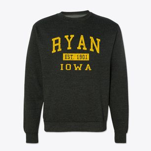 Ryan Iowa Classic Established Crewneck Sweatshirt