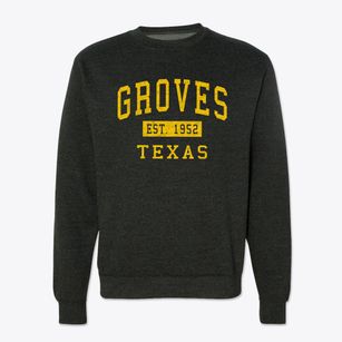 Groves Texas Classic Established Crewneck Sweatshirt