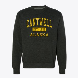 Cantwell Alaska Classic Established Crewneck Sweatshirt