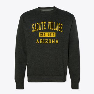 Sacate Village Arizona Classic Established Crewneck Sweatshirt
