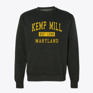 Kemp Mill Maryland Classic Established Crewneck Sweatshirt