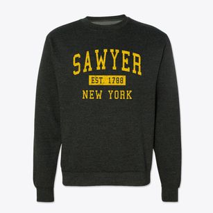 Sawyer New York Classic Established Crewneck Sweatshirt