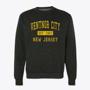 Ventnor City New Jersey Classic Established Crewneck Sweatshirt