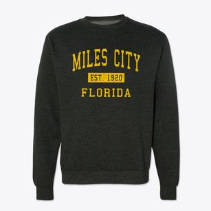 Miles City Florida Classic Established Crewneck Sweatshirt