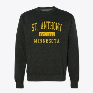 St. Anthony Minnesota Classic Established Crewneck Sweatshirt