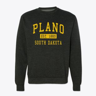Plano South Dakota Classic Established Crewneck Sweatshirt