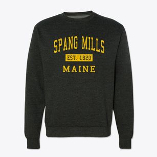 Spang Mills Maine Classic Established Crewneck Sweatshirt