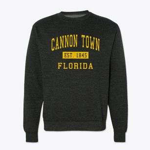 Cannon Town Florida Classic Established Crewneck Sweatshirt