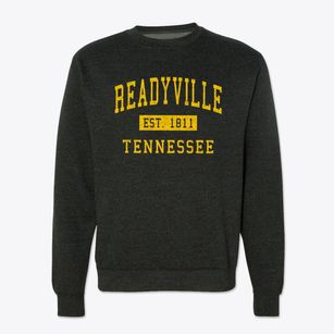 Readyville Tennessee Classic Established Crewneck Sweatshirt